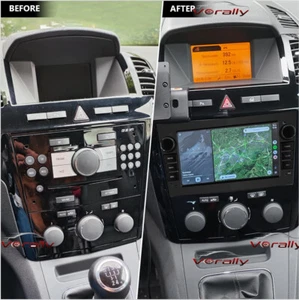 For Vauxhall Zafira 2006-2014 7" Apple CarPlay Android Auto Car Stereo GPS BT - Picture 1 of 9