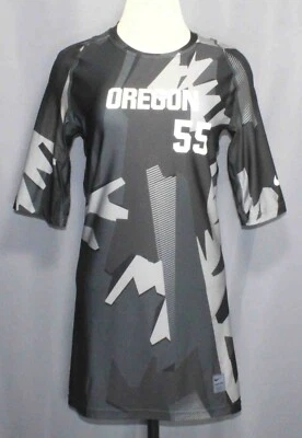 Nike Pro Oregon #55 Compression 1/2 Sleeve Training Shirt 889172 Women's Size Lg - Image 1 of 4