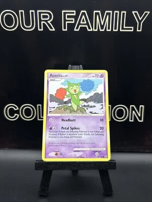 Pokemon - Roselia - 72/100 - Common - Stormfront - Non Holo LP - Image 1 of 4