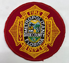 Dade County Metropolitan Fire Florida FL Patch R10