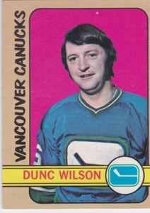 1972-73 O PEE CHEE HOCKEY DUNC WILSON #18 CANUCKS EX+/EXMT *62179