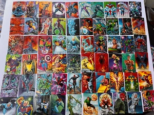 1992 MARVEL MASTERPIECES SKYBOX COLLETIBLE TRADING CARDS 65 + CHECKLIST - Picture 1 of 5