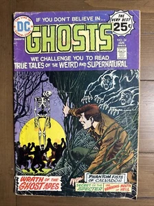 Fantasmas #34 1975 DC Comics Edad de Bronce Horror Nick Cardy Cubierta Edición Clave - Imagen 1 de 17