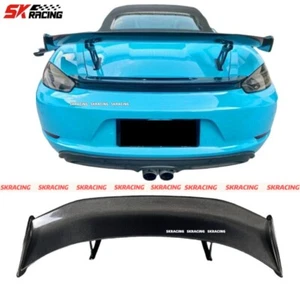 Fits Porsche Boxster Cayman 718 982 2017-2024 GT Rear Trunk Lip Spoiler Wing - Picture 1 of 24