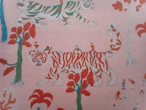 Remnant TIGER TOURS C - animal - Liberty Tana Lawn cotton approx 33 x 30 cm - Picture 1 of 5
