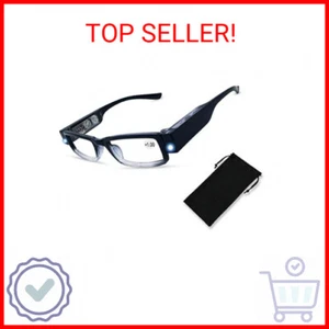 Reading Glasses with Light Magnifying Glasses with Light Led Magnifier Eyeglasse - Picture 1 of 2