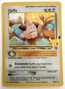 Cleffa 20/111 Holo Rare Pokemon Celebrations 25th Anniversary NM - Picture 1 of 3