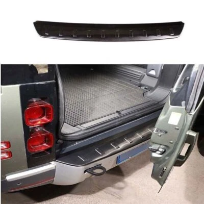 Protetor de para-choque traseiro preto 20-23 externo de aço para Land Rover Defender - Imagem 1 de 4