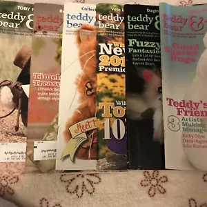 Lot of 6 2018 Teddy Bear & Friends Magazines - Picture 1 of 8