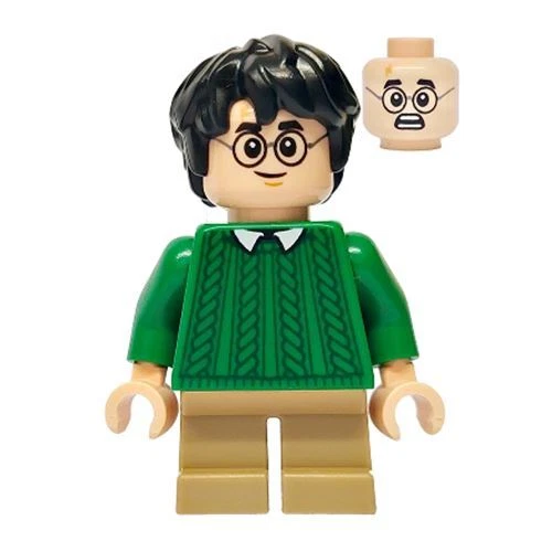LEGO Harry Potter Grün Pullover Und Kurz Beine Minifigur Von 76428 - Bild 1 von 1