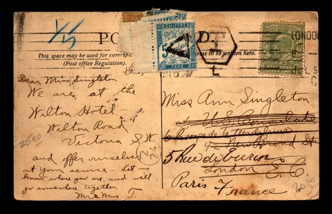 England 19xx - London Liverpool St Station - Postcard - F28187 Cover