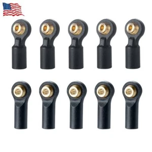 10/20PCS Plastic Rod Ends Link Ball For 1/24 Axial SCX24 RC Crawler Car Black - Picture 1 of 37