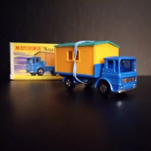 Matchbox Superfast #60 Office Site Truck "Rare Twin Rivet" In Orig G  Box "Mint" - Picture 1 of 12