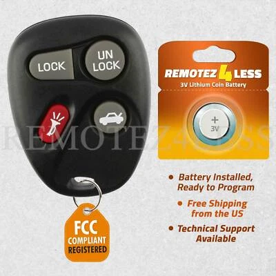 for Saturn L100 L200 L300 LS LW200 LW300 Vue Keyless Remote Car Entry Key Fob Foto 1 de 4