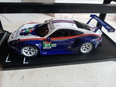 IXO MODELS 1/18 PORSCHE 911 GT3 RSR #91 Lietz/Bruni/Makowiecki  24h Le Mans 2018 - Immagine 1 di 4