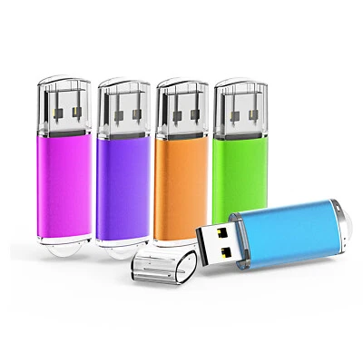 KOOTION 1/2/5Pack 32GB USB Stick 2.0 Memory Sticks Thumb Flash Pen Drive U Disk