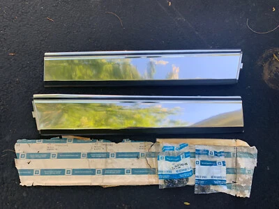 LEER 1980-1990 Chevy Caprice Wagon Cuarto Trasero Panel Balancín Inferior Moldura Foto 1 de 4