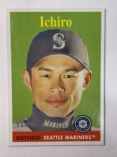 2007 Topps Heritage Ichiro Suzuki #30 Baseball Card Seattle Mariners