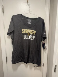 Camisa para mujer Fanatics New Orleans Saints talla 3X camiseta más fuerte juntos nueva con etiquetas - Imagen 1 de 4