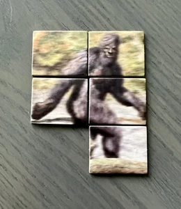 Horrified American Monsters | All 5 Bigfoot Photo Tokens | Official Game Pieces - Picture 1 of 4
