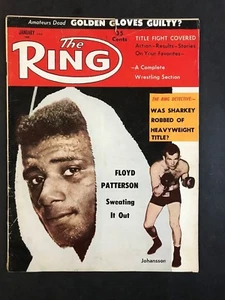 The Ring Boxing Magazine January 1960 Floyd Patterson - Picture 1 of 2