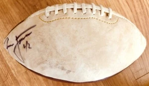 Ronnie Lott autographed signed autograph San Francisco 49ers logo football (JSA) - Picture 1 of 3