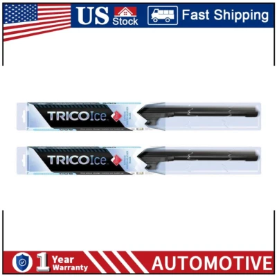 2X Limpiaparabrisas Trico 20" 22" Izquierda Derecha Ventana Hielo Para 1989-1998 Mazda MPV PA Foto 1 de 2