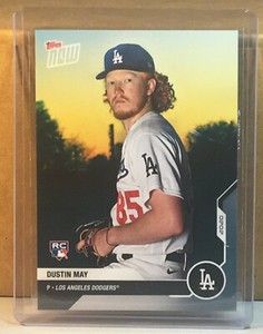 2020 TOPPS NOW ROAD TO OPENING DAY #OD-417 DUSTIN MAY DODGERS RC Print Run 502
