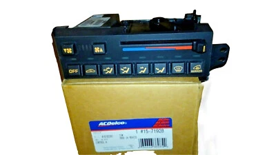 15-71928 Corvette 1992 1993 NOS Climate Control Ac Heater Control 16162361 - Image 1 of 4