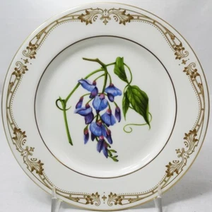 CHELSEA GOLD SWEET PEA by Aynsley Bread & Butter Plate NEW NEVER USED England - Picture 1 of 3