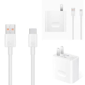 For Huawei Mate X2 Fast Charging Cable Charger (Max 66W) USB Type C Charger Head - Picture 1 of 8