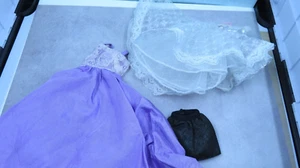 Barbie Dresses and Skirts lot - no doll - Picture 1 of 8