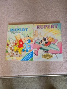 rupert bear annuals joblot - Picture 1 of 8