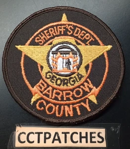 PARCHE DE HOMBRO GA BARROW COUNTY, GEORGIA SHERIFF DEPT (MARRÓN) - Imagen 1 de 2