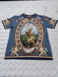 Dolce & Gabbana Jungen T-Shirt mit Löwenprint Iconic  - Bild 1 von 14