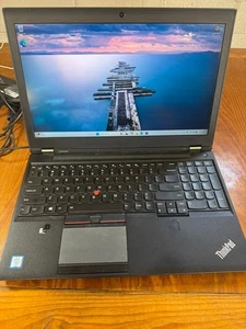 Lenovo ThinkPad P50 15" UHD 4K i7-6820HQ 512gb SSD 16GB W11P Quadro M1000M - Bild 1 von 12