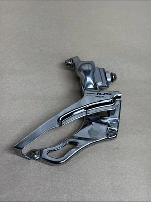 Shimano 105 FD-5603 Front Derailleur Braze On Bottom Pull TRIPLE 5600 CLEAN! - Image 1 of 3