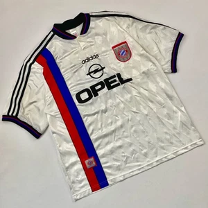 Vintage Adidas Bayern Munchen 1996/97 Klinsmann Soccer Football Jersey - Size XL - Picture 1 of 12