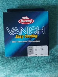 Berkley Vanish Easy Casting Fluorocarbon Line - Picture 1 of 2