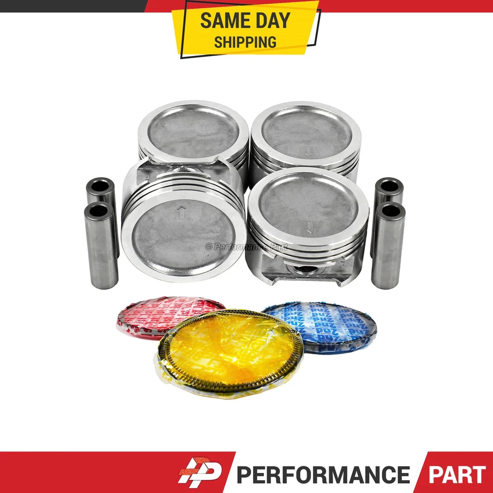 Поршни с кольцами для 92-00 Buick 2,2 л L4 OHV 8 В Vortec - Изображение 1 из 3