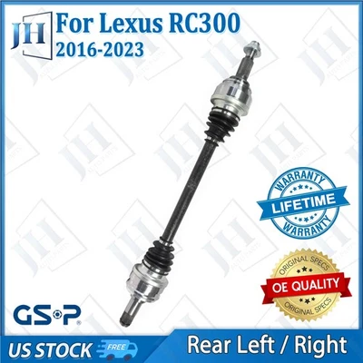 OE Rear Left / Right CV Axle Shaft For 2016-23 Lexus RC300 RC350 GS350 GS450H - Image 1 of 4