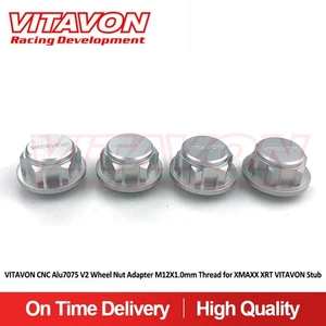 Vitavon V2 Wheel Nut Adapter M12X1.0mm Thread For XMAXX XRT VITAVON Stub - Picture 1 of 9