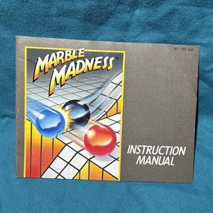 Marble Madness Nintendo NES Video Game Manual Only - Picture 1 of 12