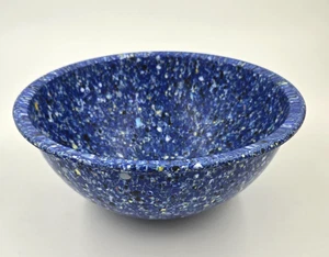 Rachael Ray Spazzatura Ciotola 100% Melamina Blu Confetti Maculato 10" Ciotola di Miscelazione - Foto 1 di 4