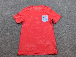 Nike Shirt Mens Small Orange Tee Short Sleeve Pocket USA T-Shirt Cotton - Picture 1 of 8