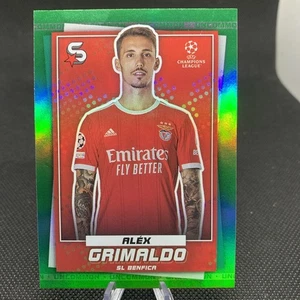 Alex Grimaldo Uncommon Green Topps SuperStars UEFA CC 2022/23 SL Benfica #149 - Bild 1 von 10