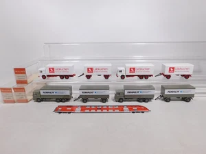 4X Wiking H0 1:87 471 Camion MAN: Tehalit + Weiss Mint + 3X Box #CV488-0,5 - Foto 1 di 3