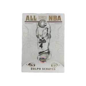 2009-10 Panini National Treasures All NBA- DOLPH SCHAYES #10 Nationals 22/25 - Picture 1 of 2