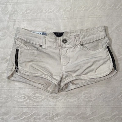 Roxy Y2K Shorts - 30in Waist - Zipper Sides - Image 1 of 4