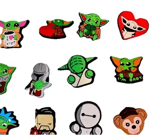 baby yoda grogu croc shoe charms plus some Others & valentine St Patricks 12 lot - Picture 1 of 3